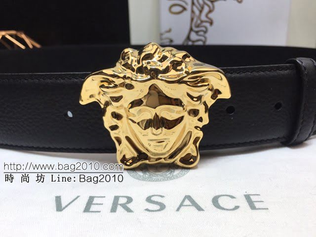 VERSVE男士皮帶 範思哲高端時尚皮帶 範思哲Versace美杜莎頭像裝飾  jjp1295